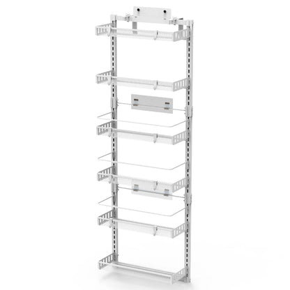 6-Tier Over-The-Door Kitchen/Bathroom Organizer (10lb Capacity)